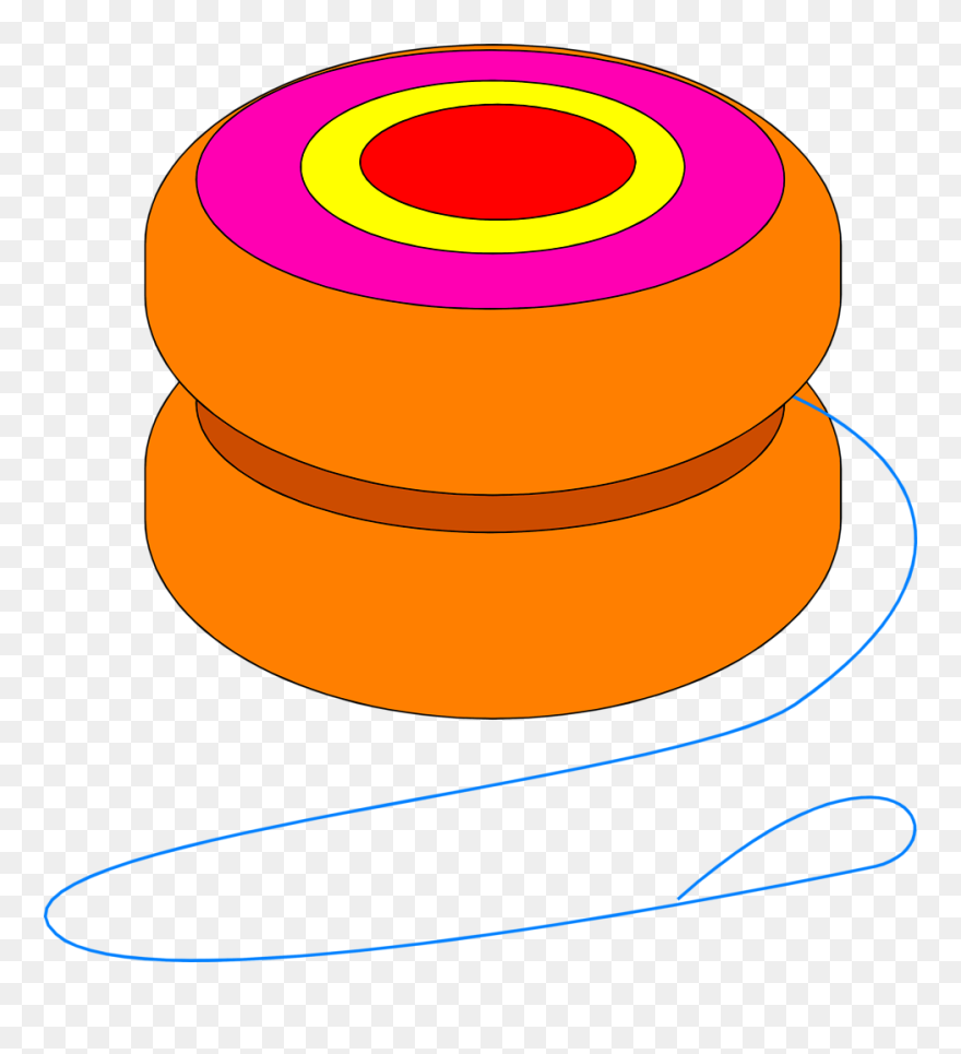 Transparent Yoyo Clipart - Clip Art Of Yoyo - Png Download