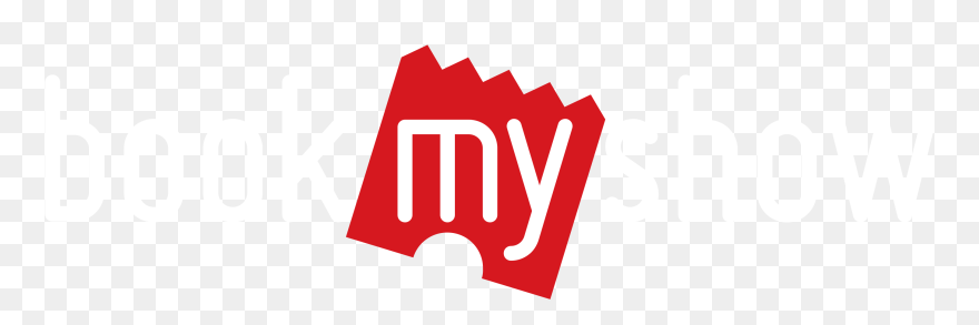 Book My Show White Logo Png Clipart