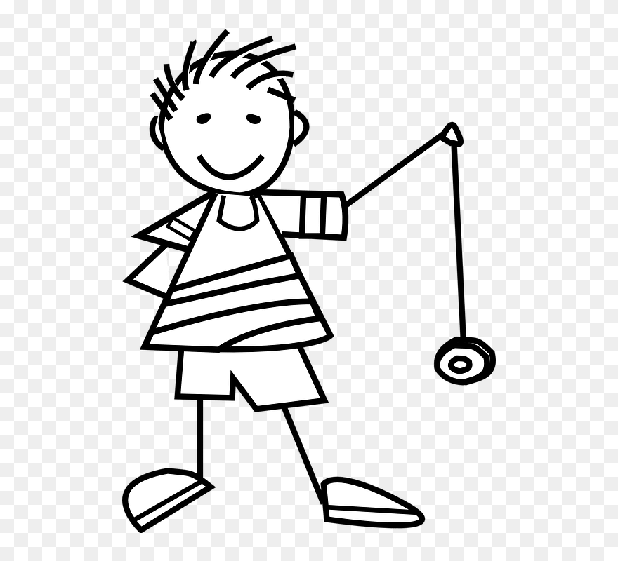 How To Help Yo Yo Clipart Outline - Yoyo Clipart Kids - Png Download