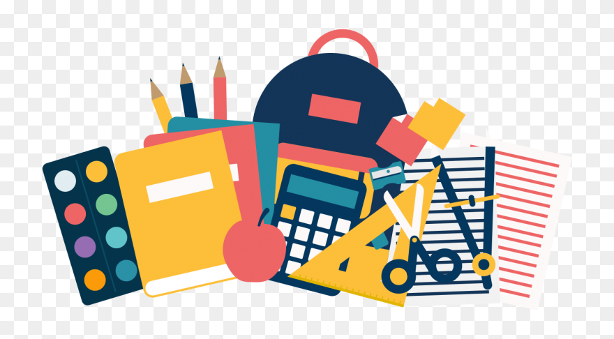 Supplies - Transparent School Supplies Clipart - Png Download