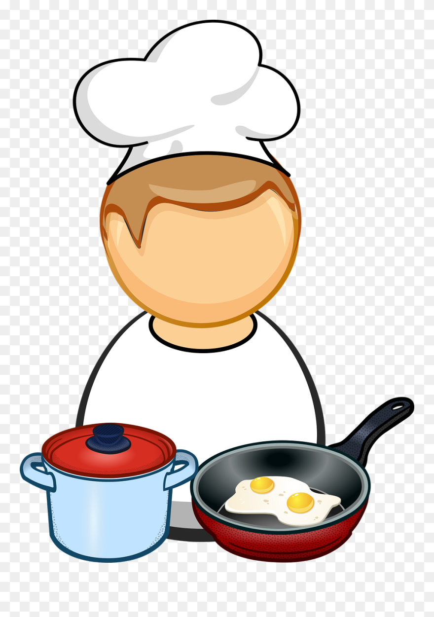 Cook - Clipart Of Chefs Breakfast - Png Download