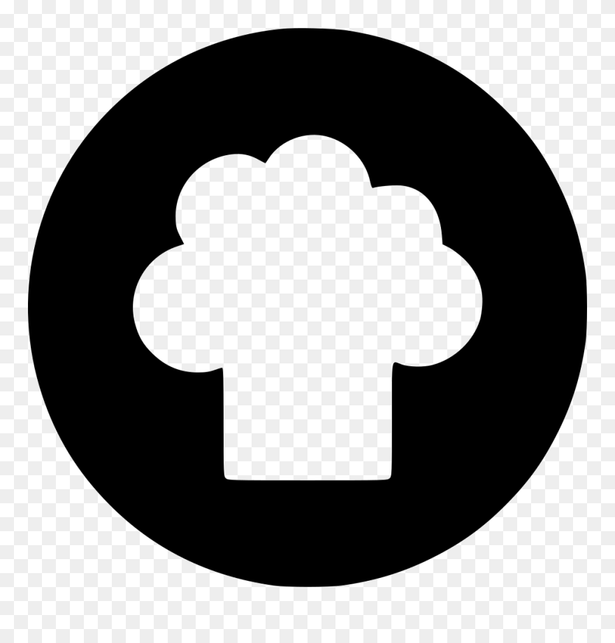 Kitchen Appliances Chef Hat Cooker Cooking Cap - Fontawesome Play Clipart