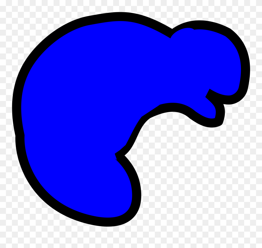 Blue Beaver Svg Clip Arts - Png Download