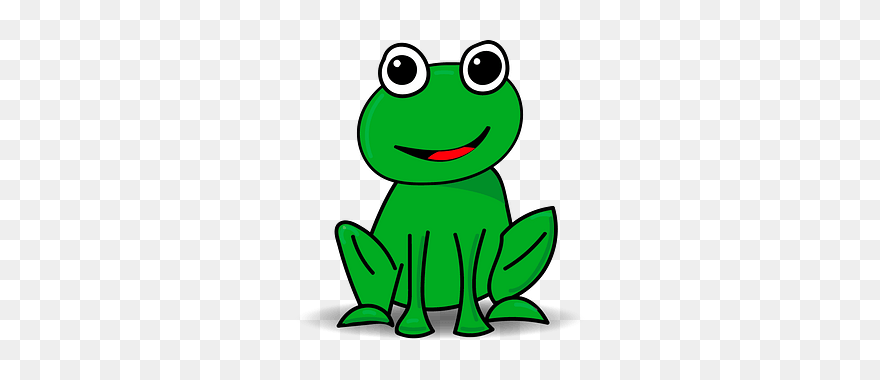 Cute Frog Clipart - Frosch Cartoon - Png Download