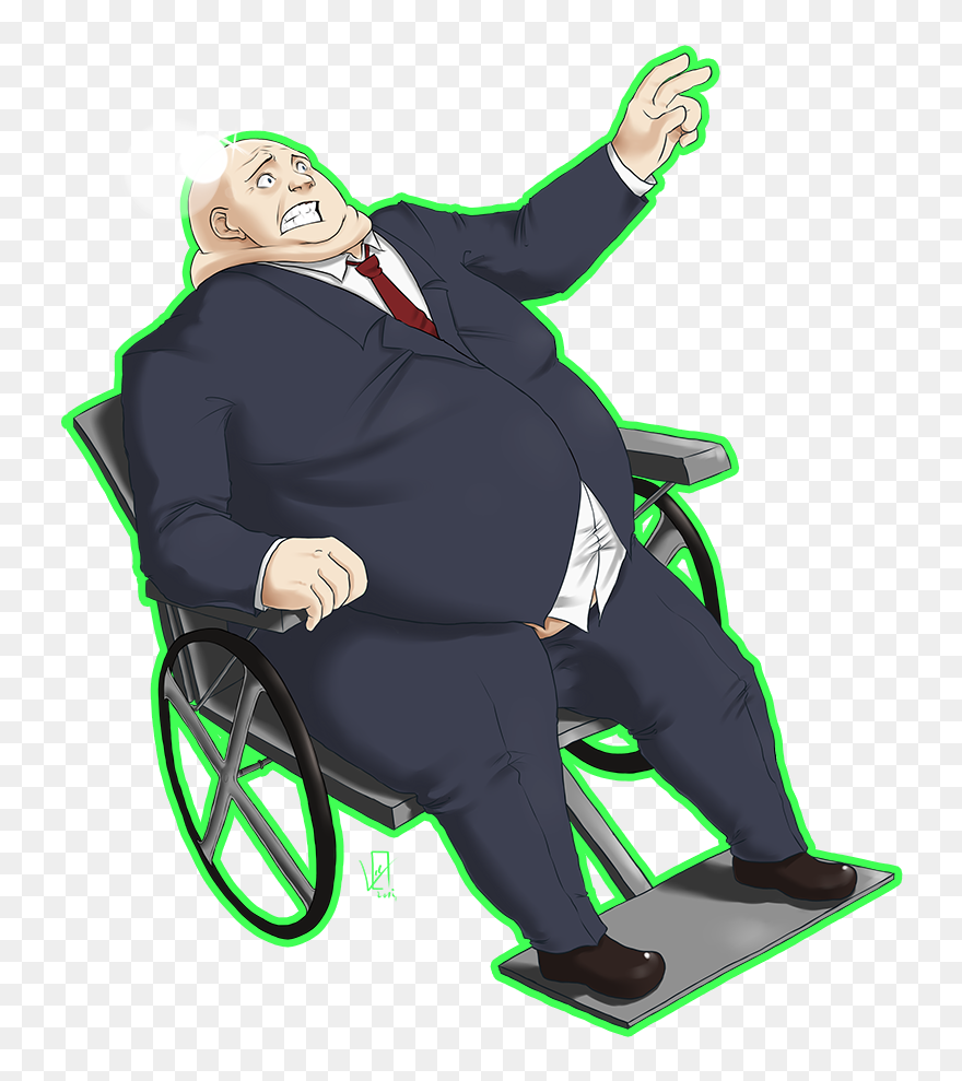Http - //i - Imgur - Com/xzkibme - Fat Professor X - Obese Person In Wheelchair Clipart