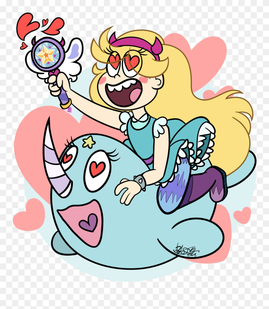 Fat Narwhal Cliparts - Cartoon - Png Download