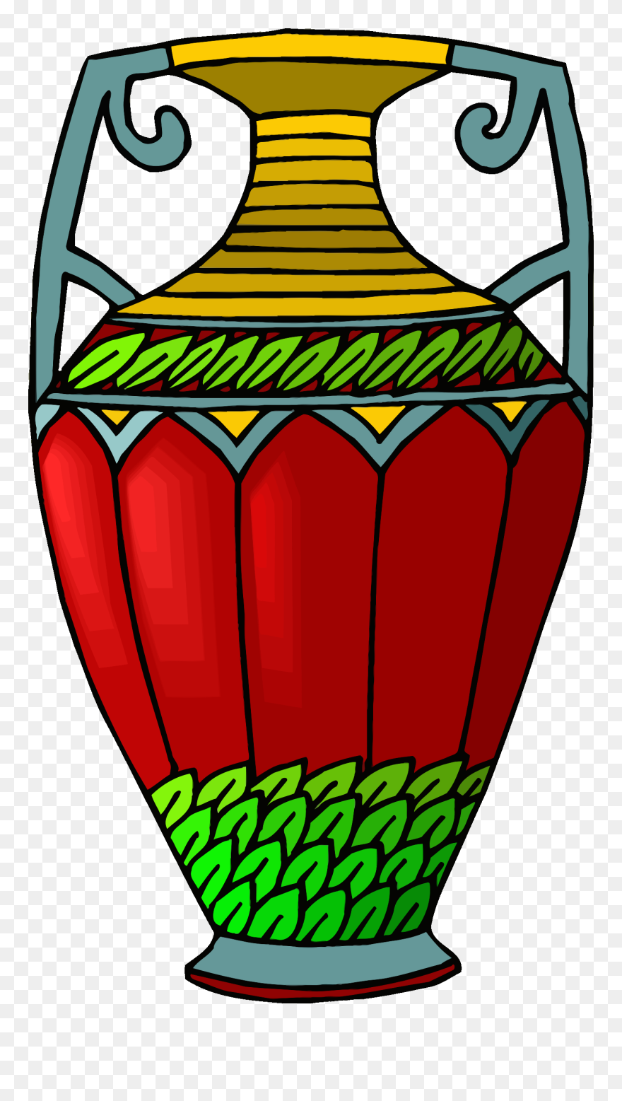 Food,artwork,line - Beautiful Pots Design Drawing Clipart