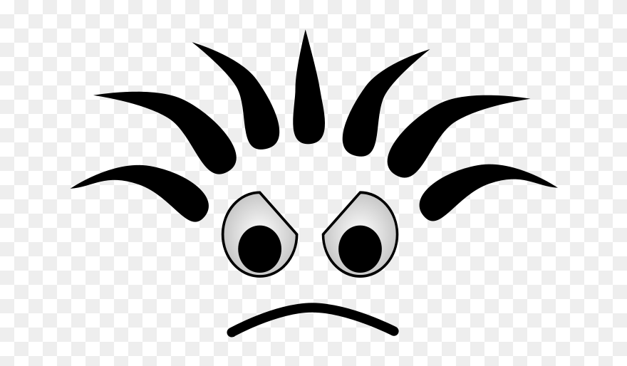 Lambert Hand Up Clipart, Vector Clip Art Online, Royalty - Crazy Hair Clipart Transparent - Png Download