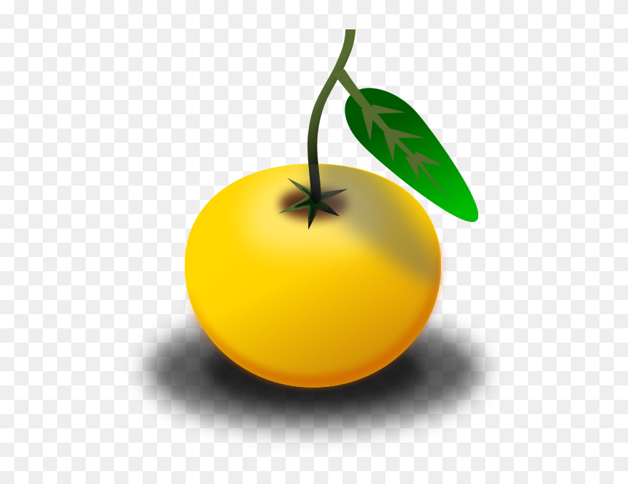 Vector Clip Art Of Ripe Orange In Color - Clipart Of Pomelo - Png Download