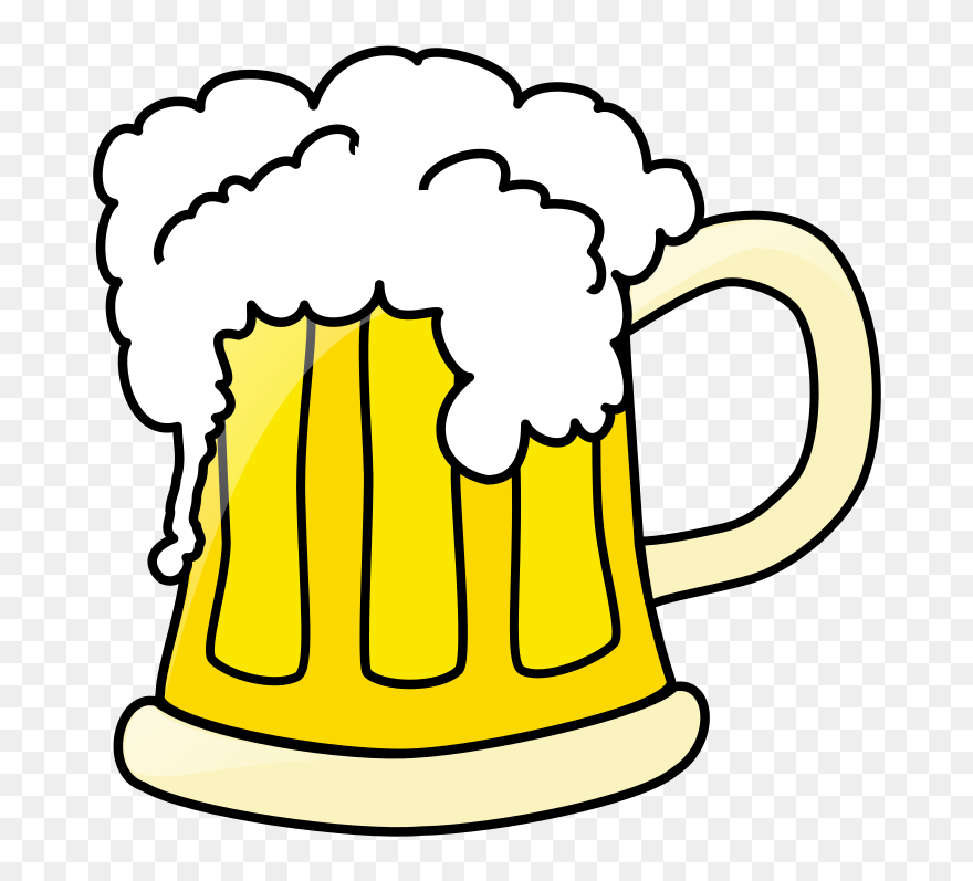 Beer Mug Clip Art Vector - Beer Clipart - Png Download