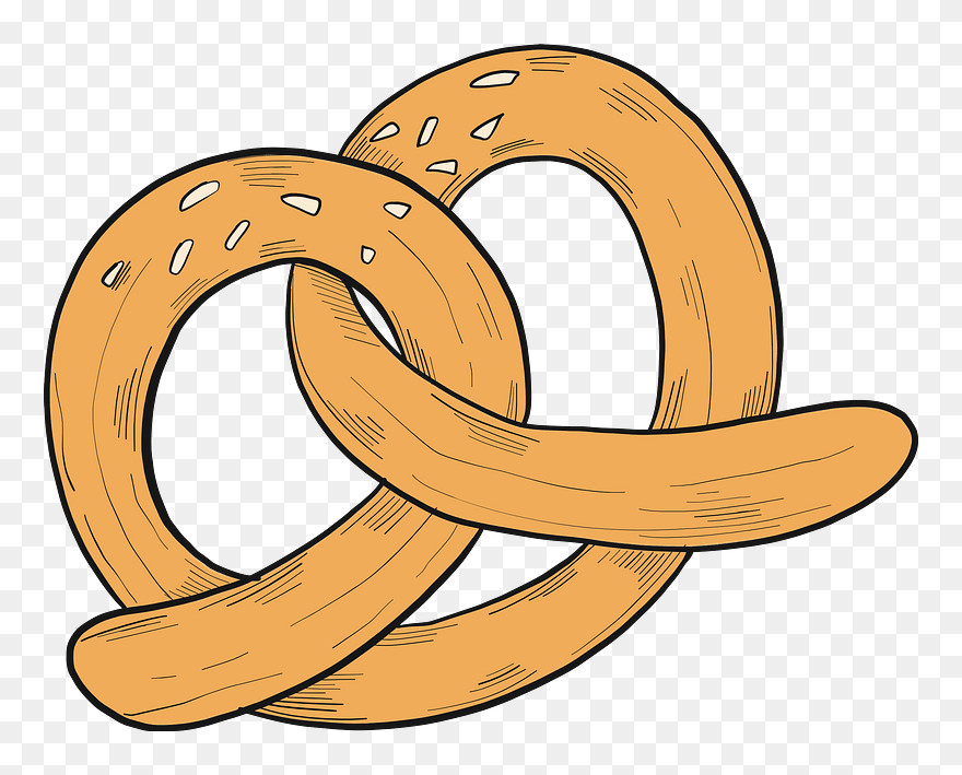 Pretzel Clipart - Snake - Png Download