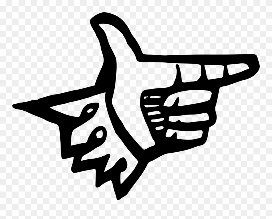 Touch Clipart Thumb Finger - Clip Art - Png Download