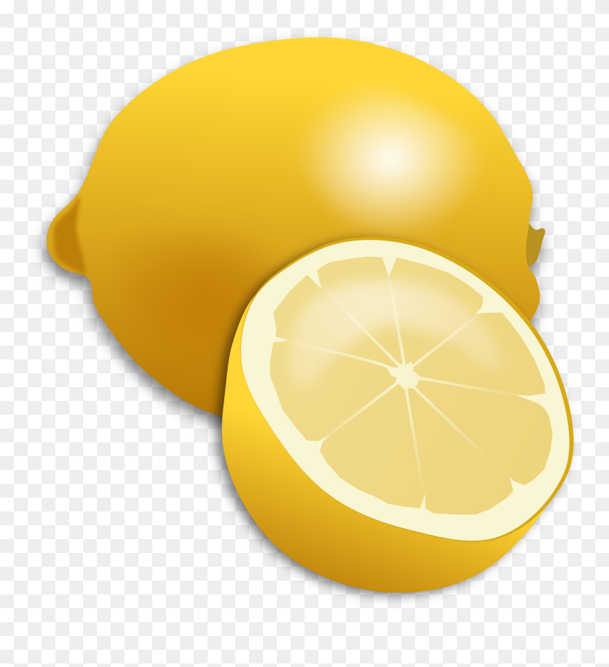 Clip Art Of Lemon - Png Download