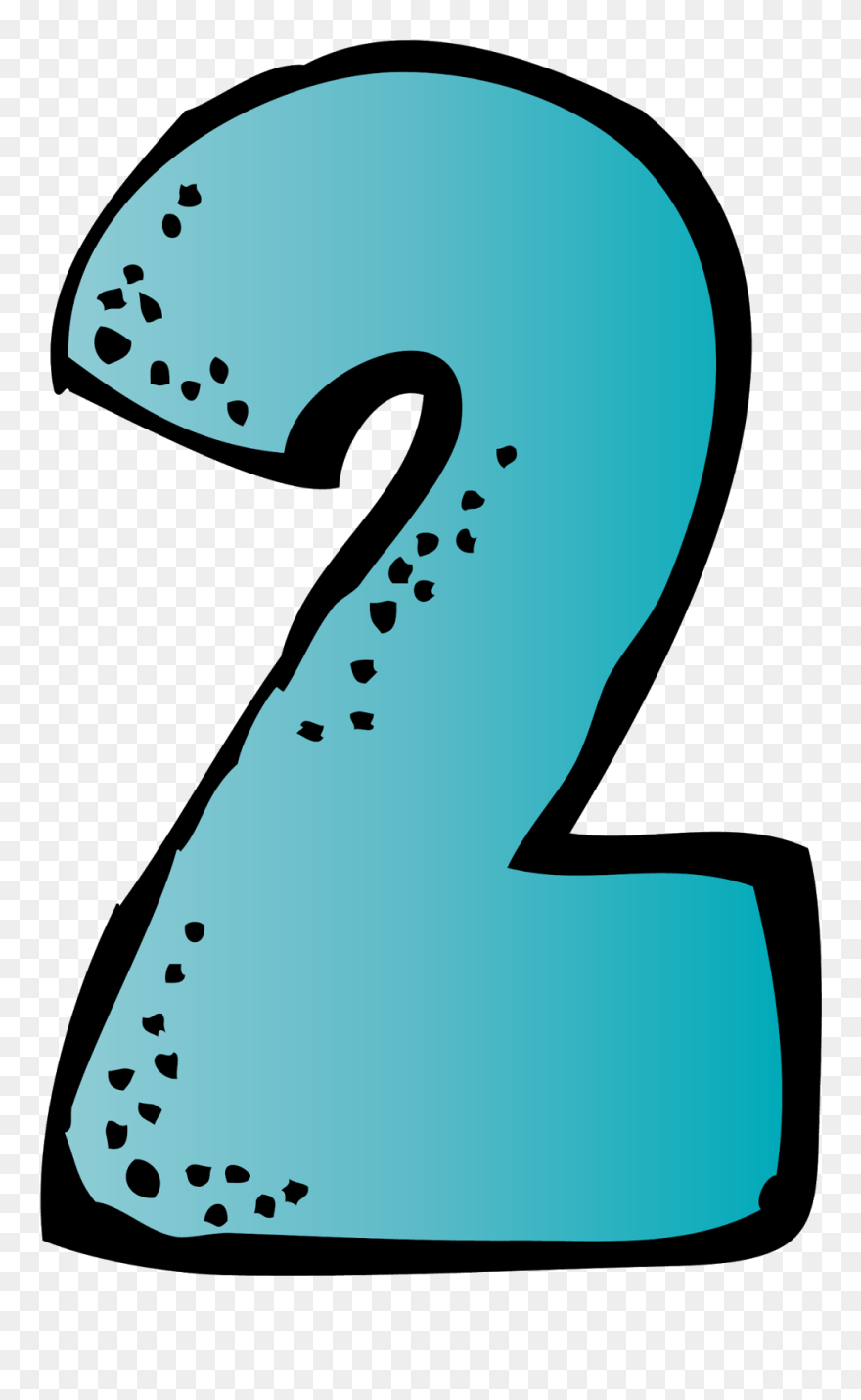 Melonheadz Number Clipart - Png Download