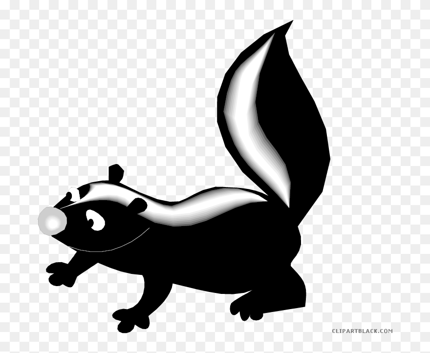 Skunk Clip Art , Png Download - Skunk Clipart Png Transparent Png