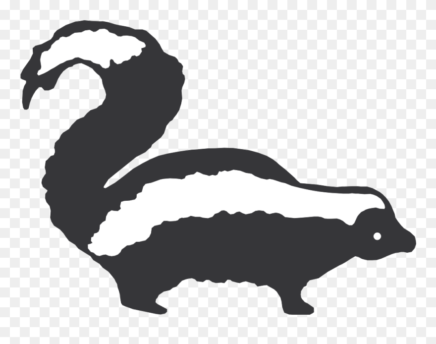 Simple Skunk Svg Clip Arts - Chitralekha Udyan - Png Download