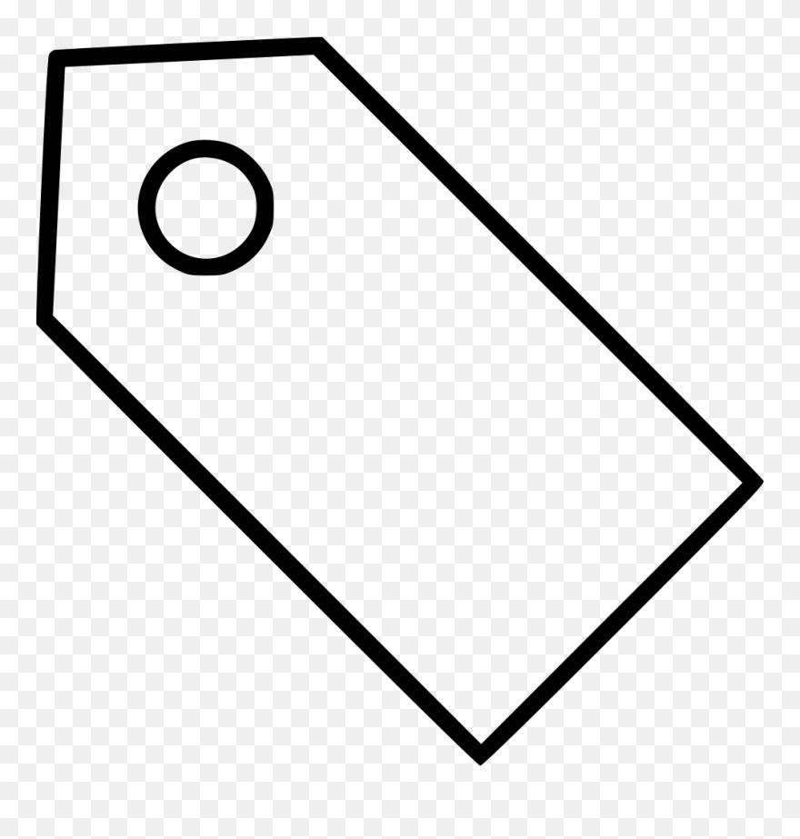 Coupon Discount Label Plate Price Tag Svg Png Icon - White Price Tag Png Clipart