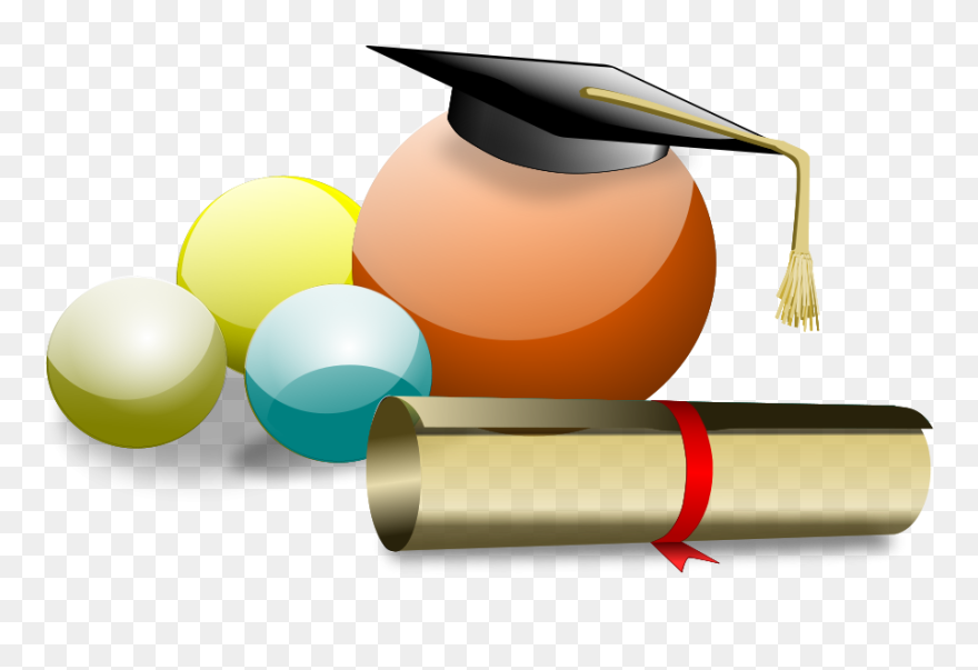 Graduate 5 Clipart, Vector Clip Art Online, Royalty - Topi Konvo - Png Download