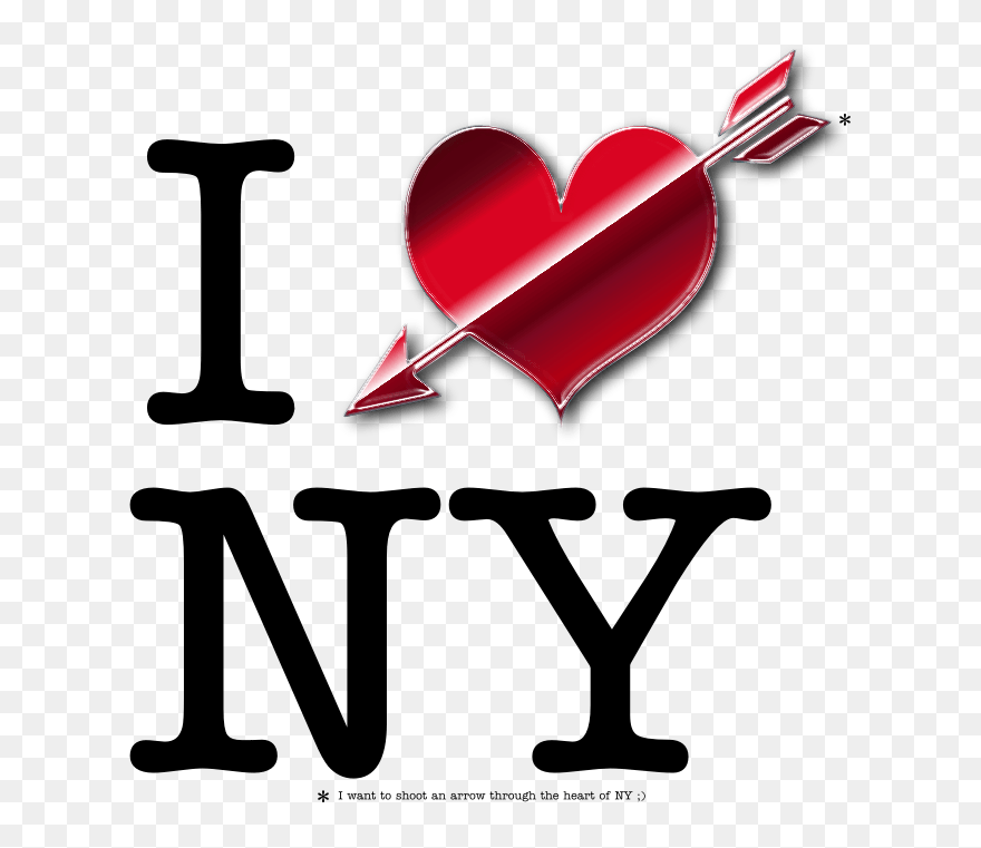 Shiny Clipart Free For Download - Love In Letter Ny - Png Download