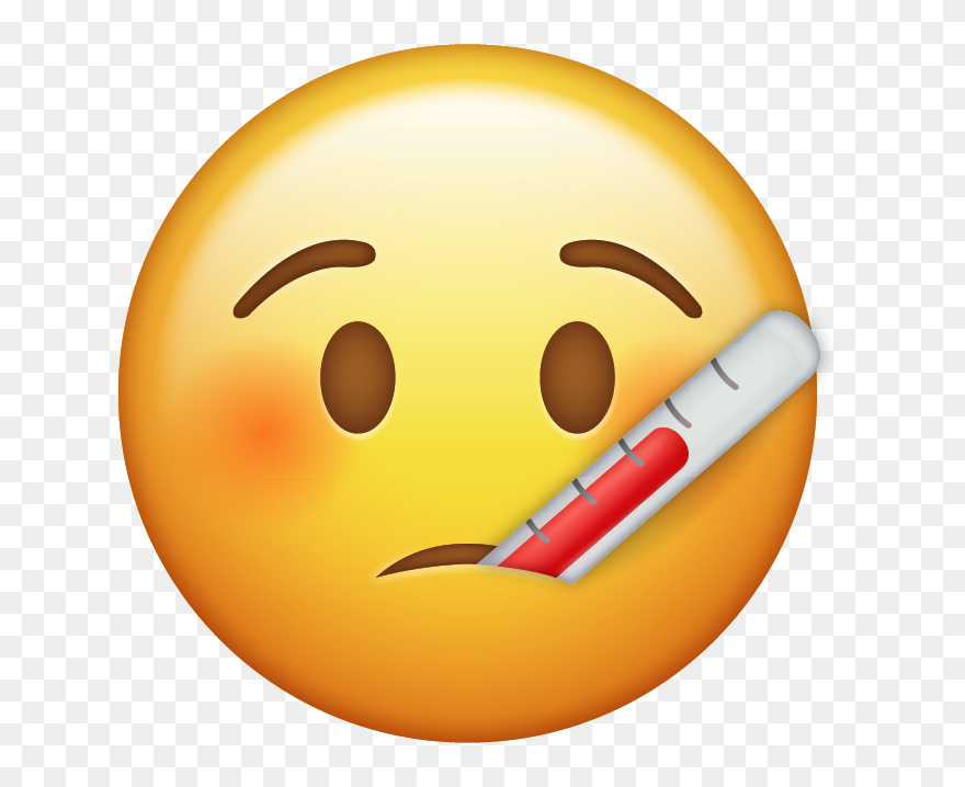 Iphone Emoji Apple Clip Art - Sick Emoji Png Transparent Png