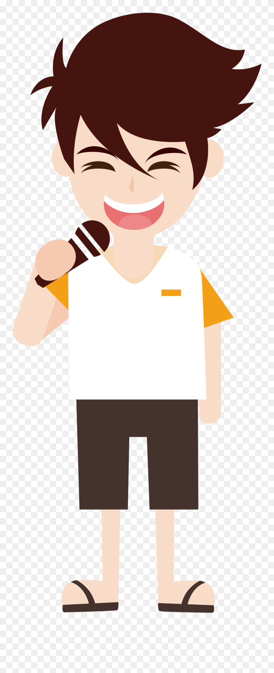 Singer Singing Download - Singer Dibujo Animado Clipart