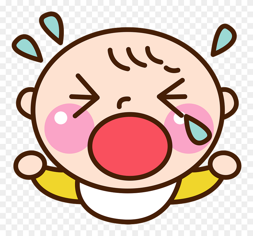 Baby Cry Clipart - Imagenes Animadas El Temblor - Png Download
