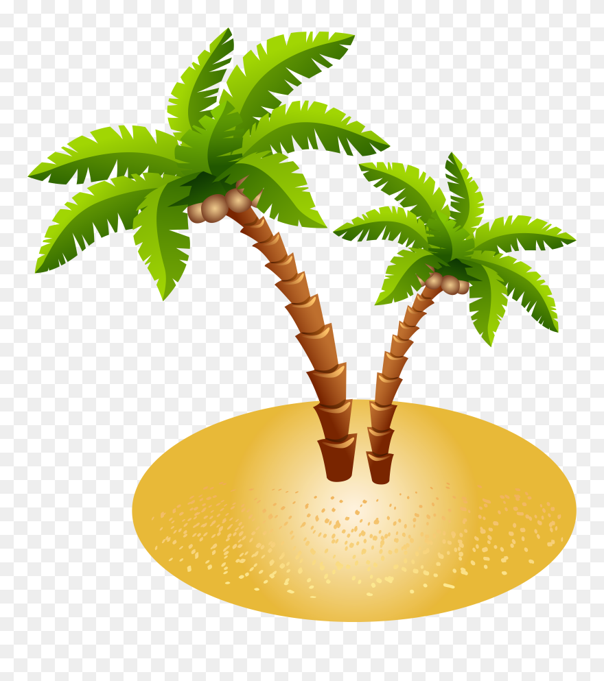Transparent Island Clipart - Png Download