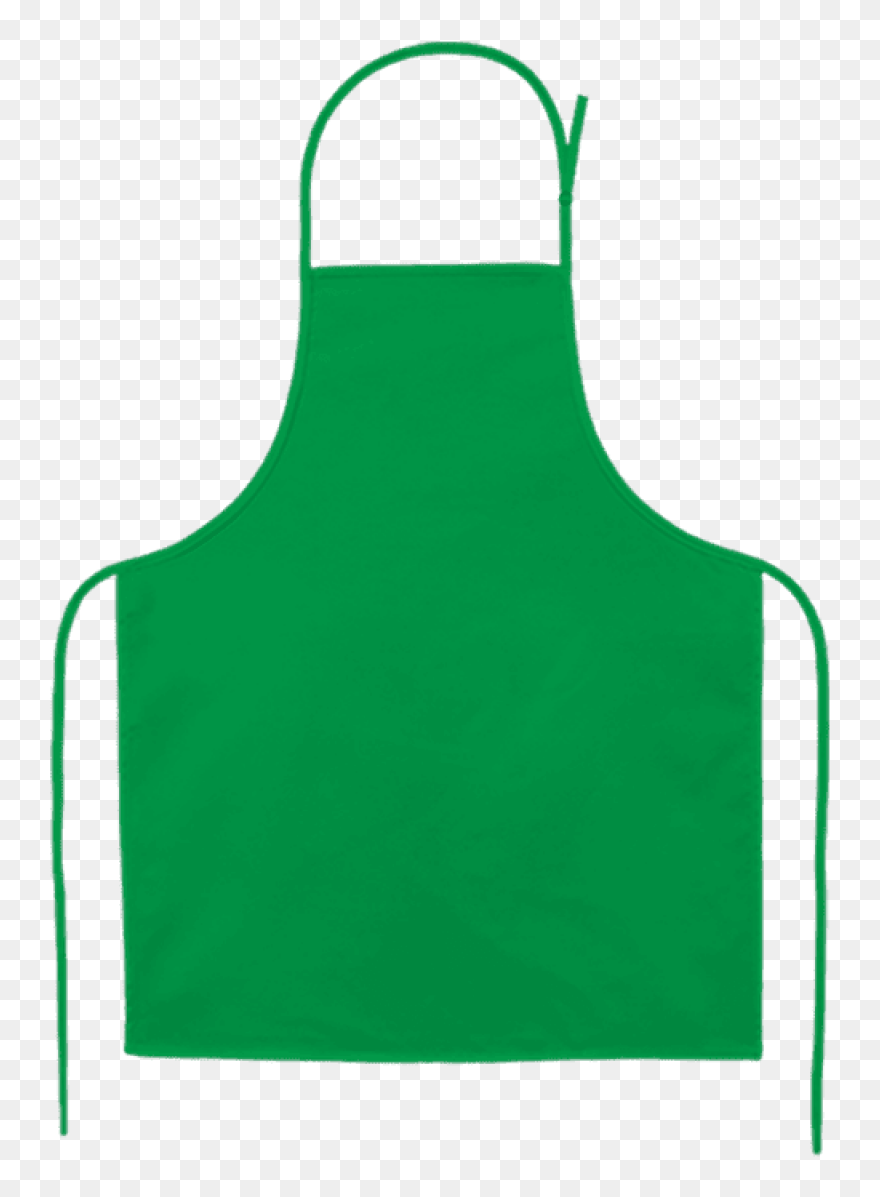 Child"s Apron Small Kelly Green Png Image - Green Apron Png Clipart