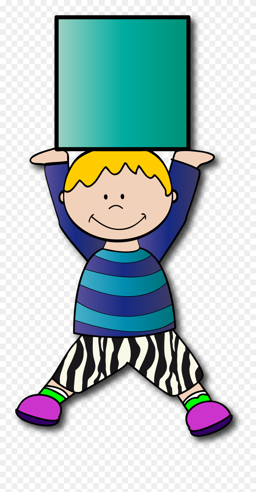 Geometry Clipart Cute - Clipart Kids Geometry - Png Download
