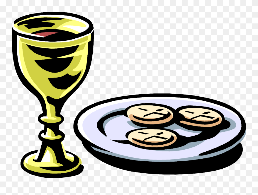 First Responders Clipart With A Cross Clip First Communions - Clipart Bread And Wine Communion - Png Download