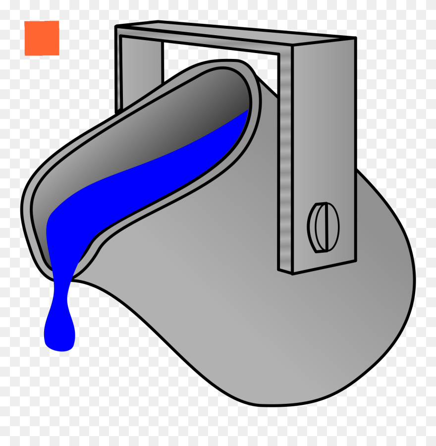 Clip Art Water Bucket - Png Download