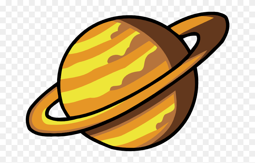 Download Planet Jupiter Png Download - Cartoon Saturn Planet Png Clipart