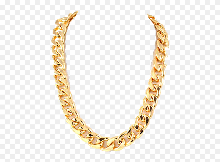 Free Gold Chain Cliparts, Download Free Clip Art, Free - Thug Life Chain Png Transparent Png
