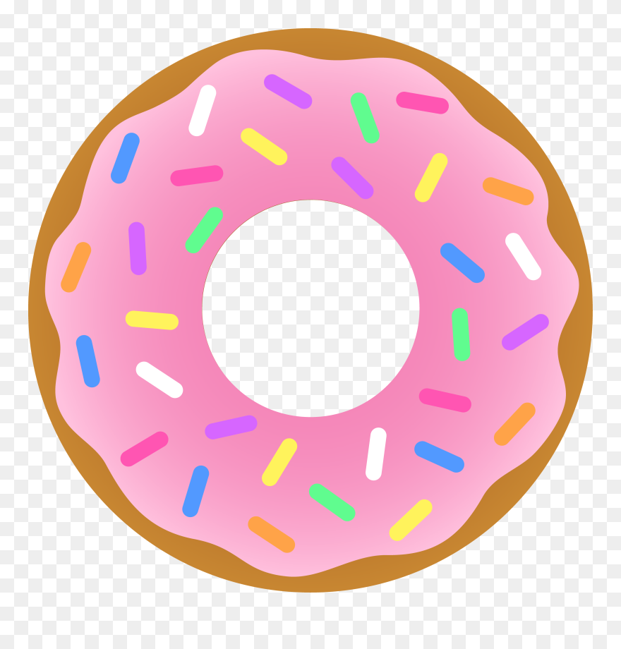 Donut Pictures Clipart Image Royalty Free Library Coffee - Png Download