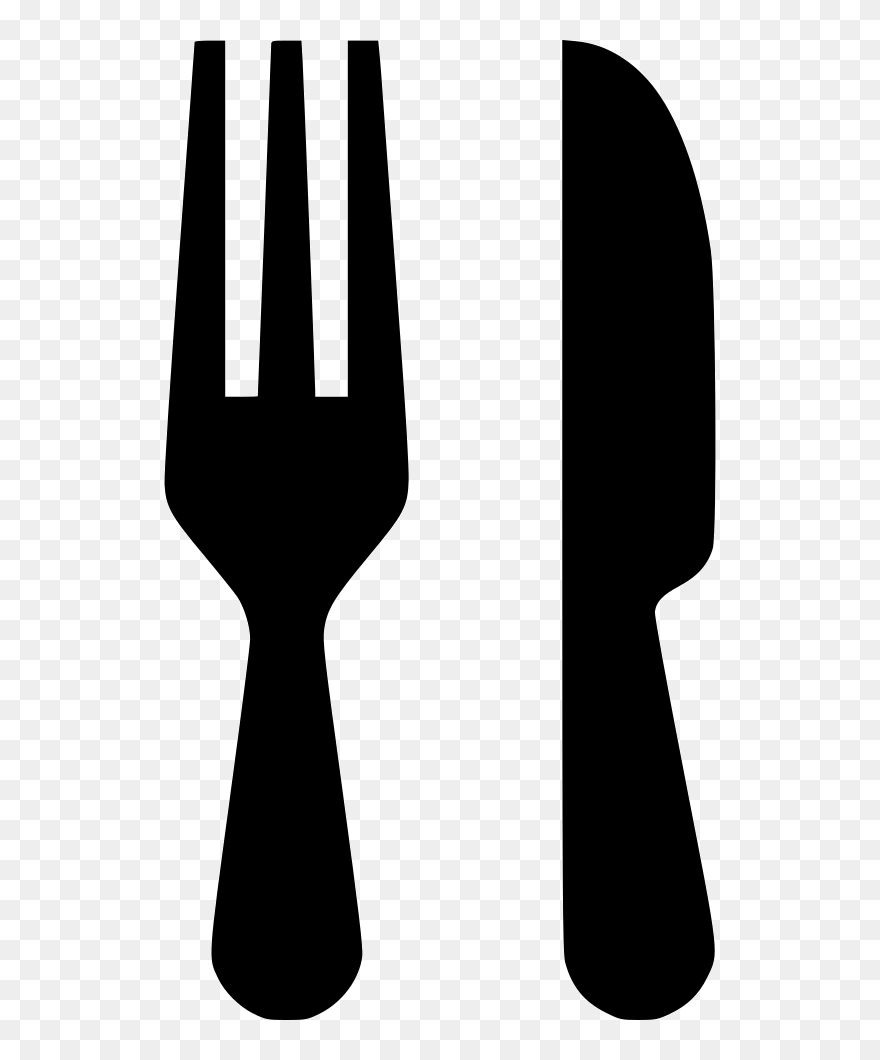 Fork And Knife - Fork And Knife Icon Png Clipart