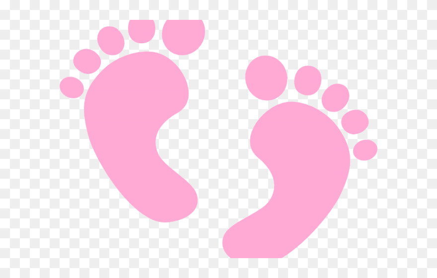 Transparent Cacophony Clipart - Blue And Pink Baby Feet - Png Download