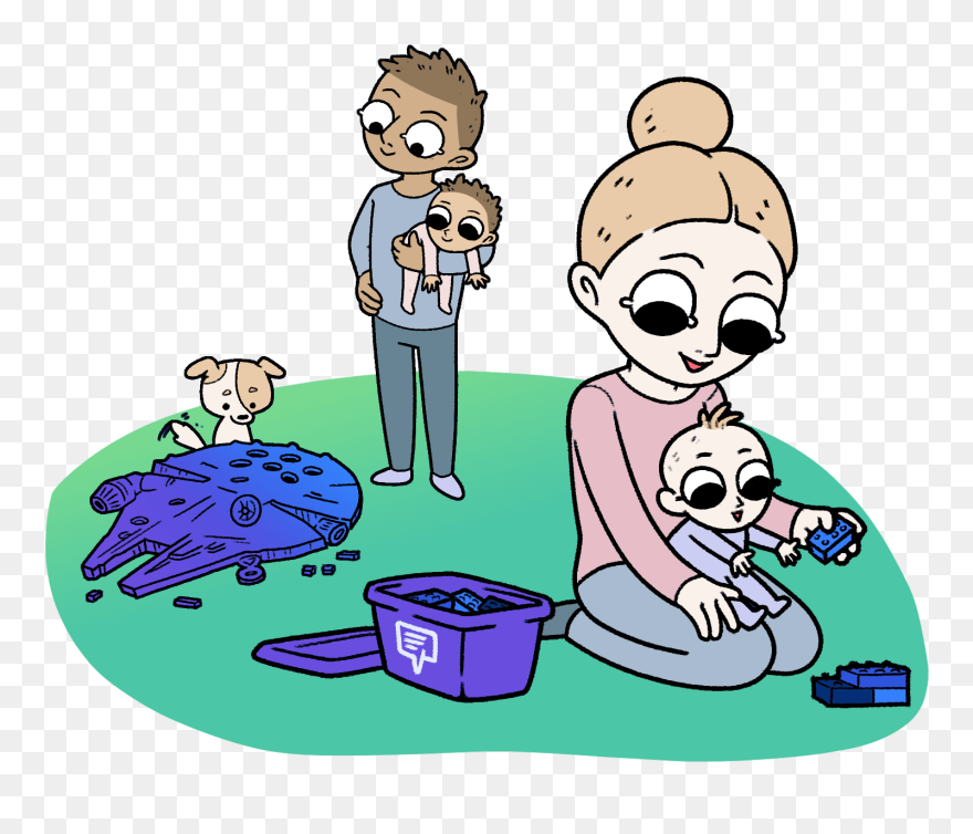 Clean Up Toys Clipart - Png Download