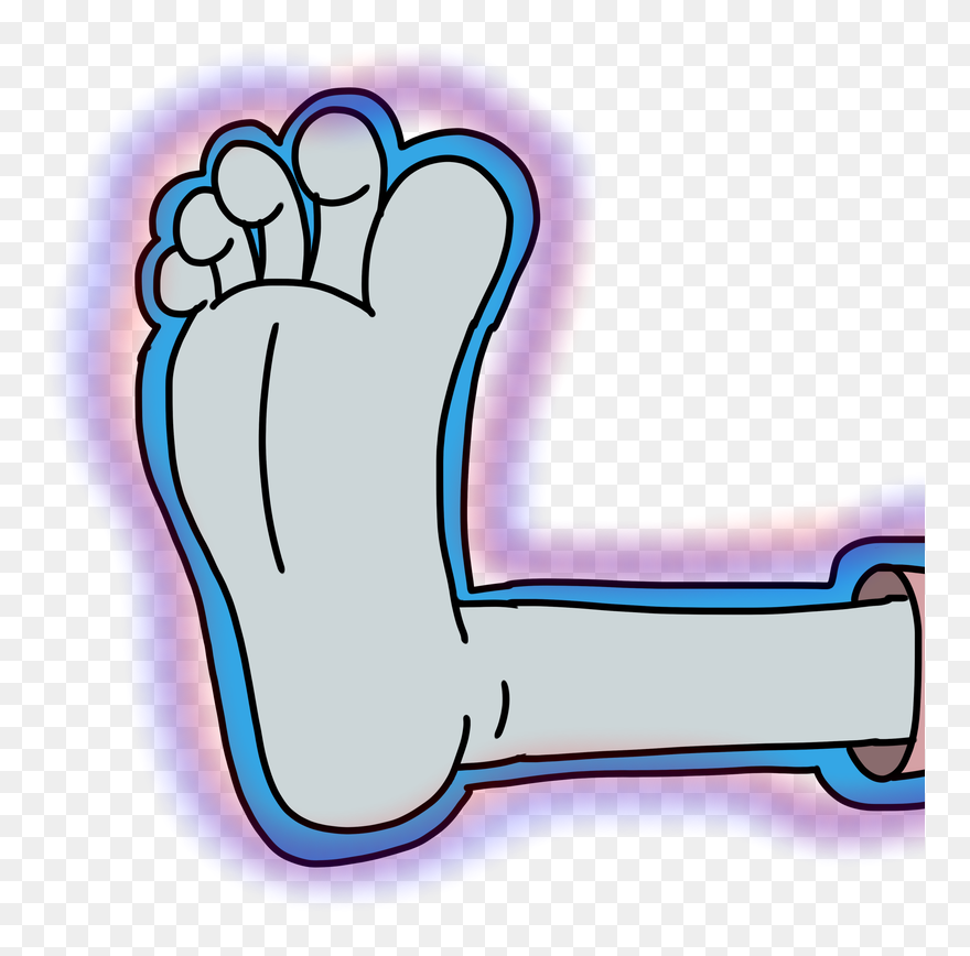 Transparent Foot Clip Art - Png Download