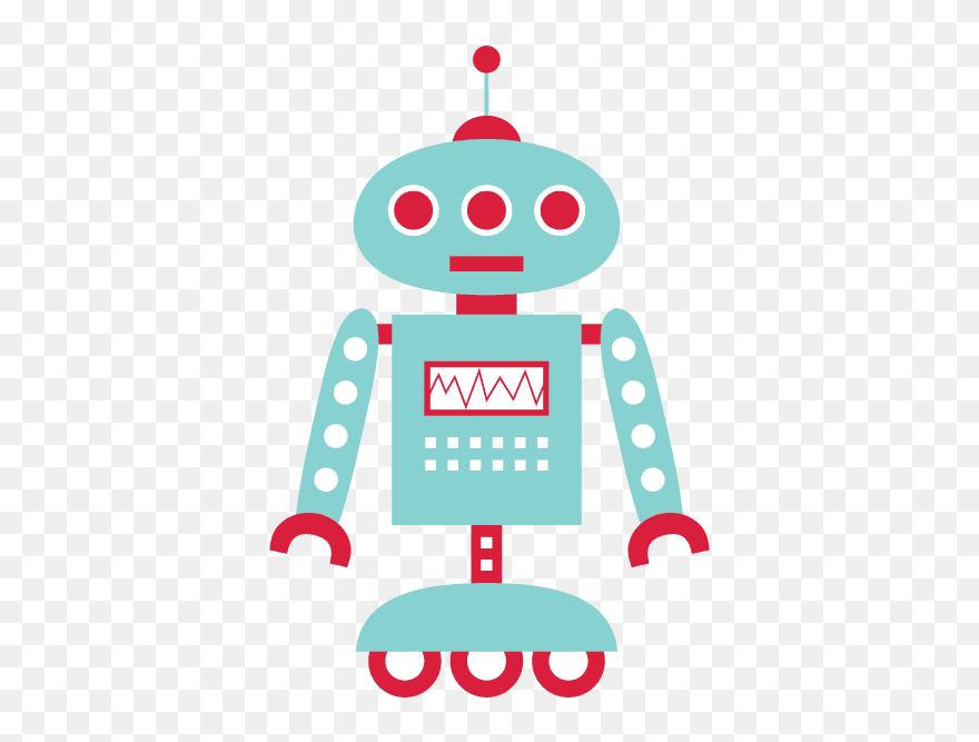 Sticker Robots Clipart
