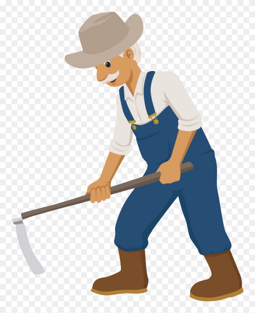 Farmer Png Image - Transparent Background Farmer Clipart Png