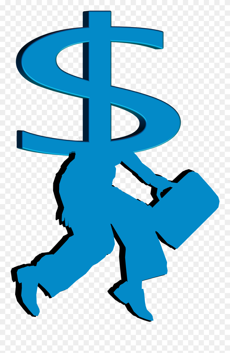 Money Silhouettes Clipart
