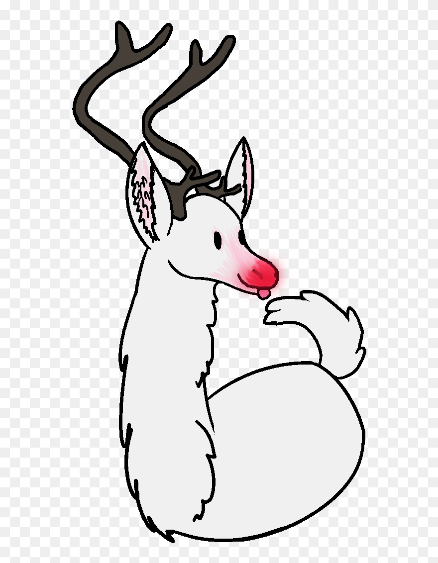 Rudolph The Red Nosed Reindeer - Portable Network Graphics Clipart