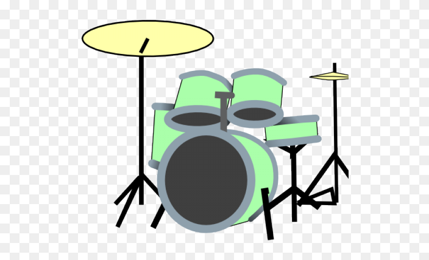 Drum Set Clipart - Transparent Background Drums Clipart - Png Download