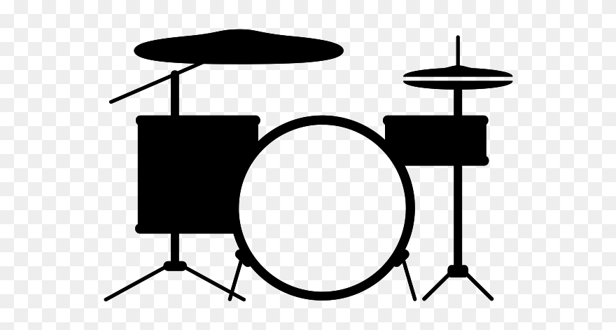 Eco Friendly Drumsticks And - Vector Drum Set Png Clipart