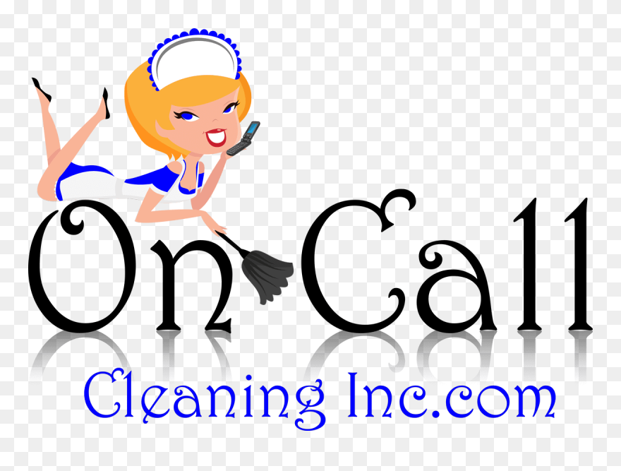 On Call Cleaning, Inc - Cartoon Clipart