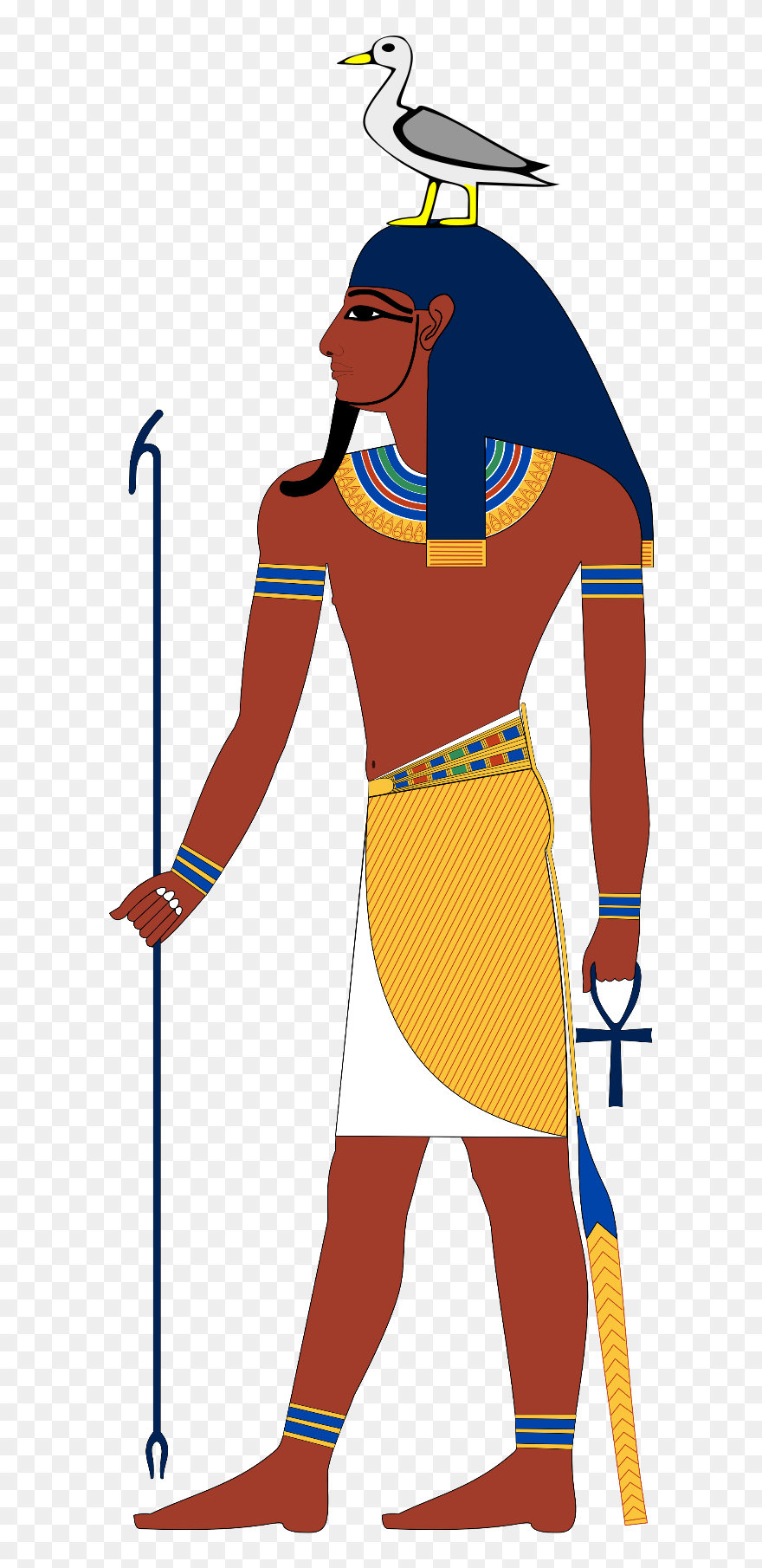 Geb Egyptian God Clipart