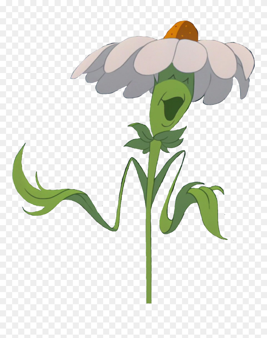 Daisy Alice In Wonderland Flowers Clipart