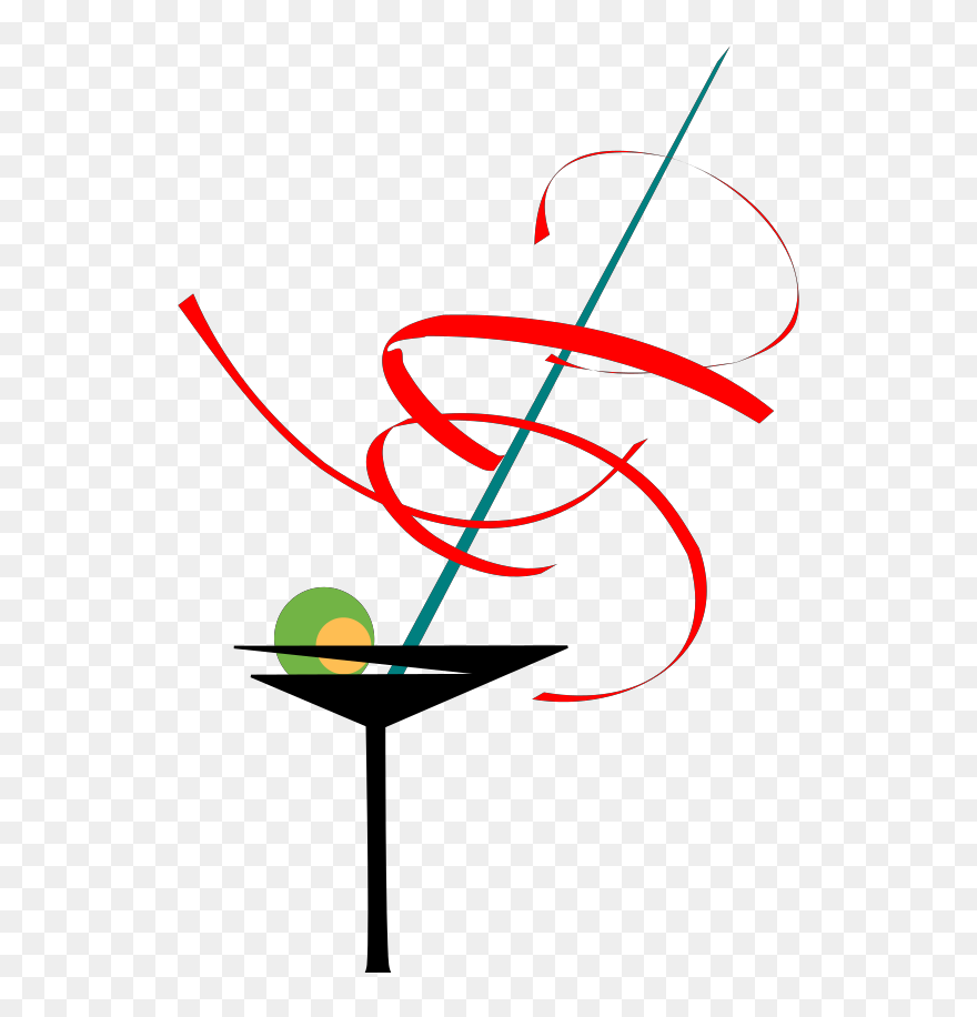 Cocktail Glass Clipart