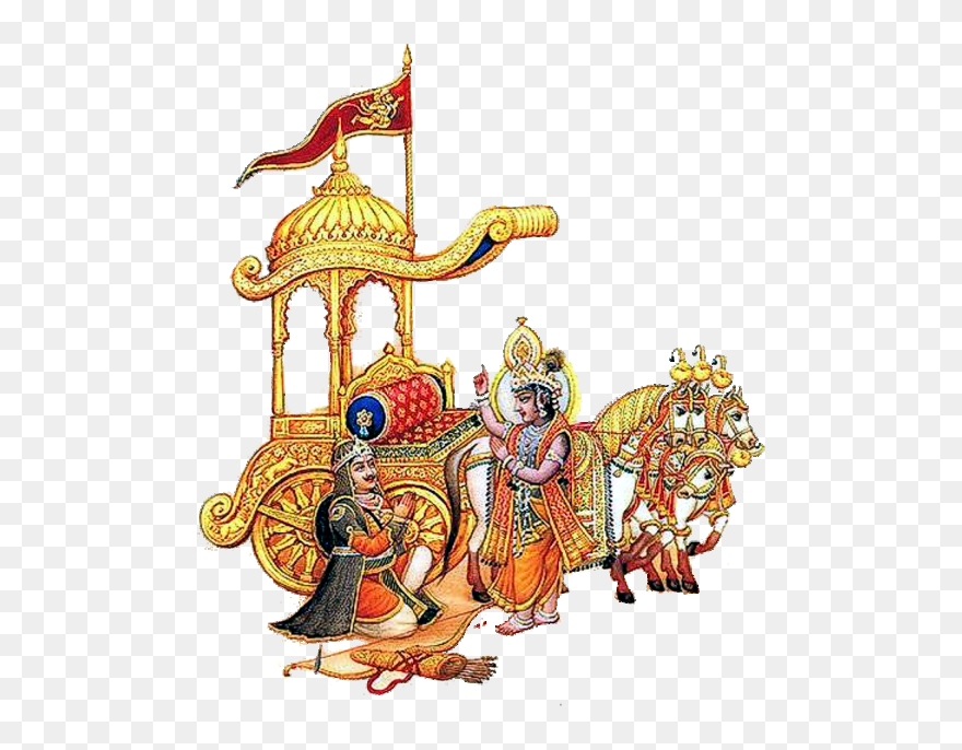 Bhagavad Gita Illustrated Clipart
