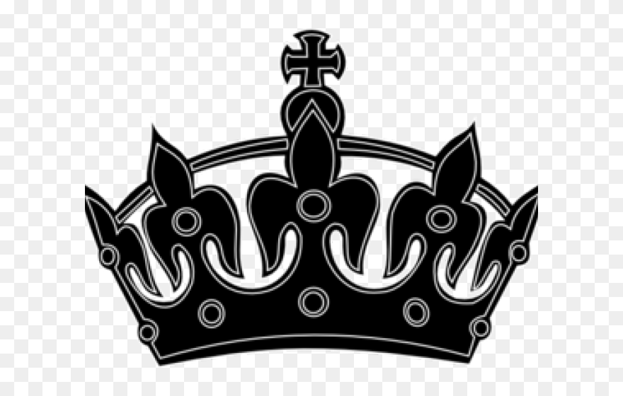 Crown Royal Clipart Keep Calm - King Crown Png Black Transparent Png